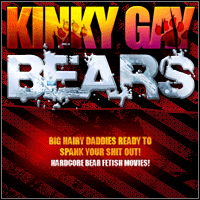 KinkyGayBears.com - Premium quality fetish bear videos! Get off with the largest, kinkiest men!